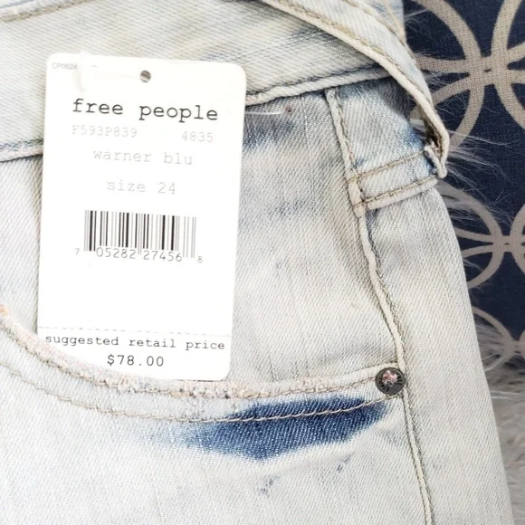 Free People Boho Jean shorts - Picture 5 of 8